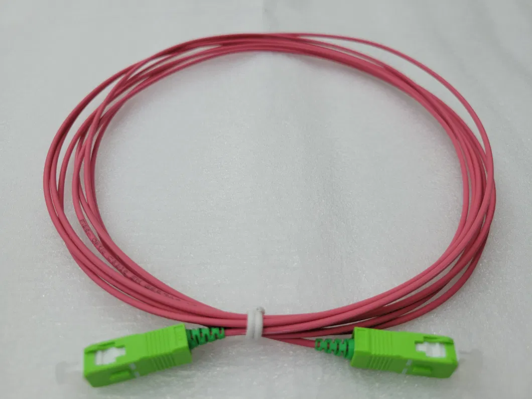 Sm Duplex Optic Cable FC Sc St LC Mu MTRJ MPO E2000 PC Fiber Optic Patchcord